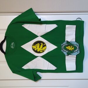 LIKE NEW Mighty Morphin Green Power Rangers T-shirt